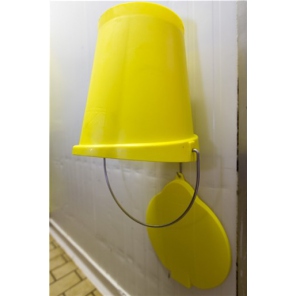 Vikan Wandhalter für Eimer der Serien 5686 und 5688, Edelstahl, 370 mm