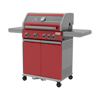Itami 4+1 Gas Grill 14.5kW Red