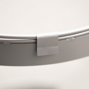 Stainless Steel Waste Bag Holder with Retaining Ring, WH312.OBR