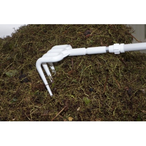 Vikan hygienische Polypropylen-Rechen - für Stiel