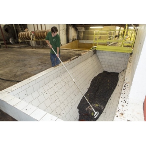 Vikan hygienische Polypropylen-Rechen - für Stiel