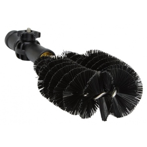 Vikan adjustable brush for cleaning hard-to-reach areas - stiff