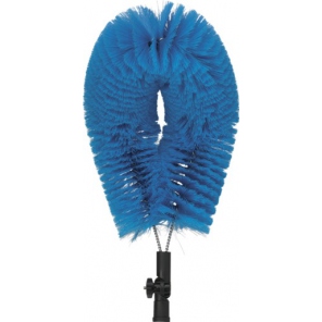 verstellbare Bürste zur Außenreinigung von Rohren, weich, blau, Vikan 53713
