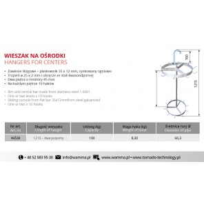 Edelstahl-Aufhänger für Innereien WZ28