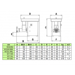WilkTalsa Leistung 300-350 kg/h